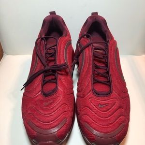 Nike air max 720 night maroon size 15
